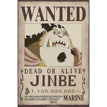 GB eye Poster One Piece Wanted Jinbe Wano 38x52cm