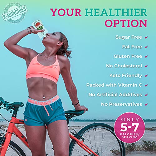 K-Munchies Jelly.B Konjac Jelly Juice - 10 Packs Assorted Fruit-Flavored Collagen Drink: Apple, Peach, Watermelon, Lychee & Blueberry - Low Calorie, Delicious and Healthy Snack Foods For Adults