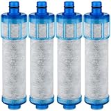 【正規品】JF-21 交換用浄水器カートリッジ 浄水フィルター 4個入り オールインワン高塩素除去 12物質除去 取替用カートリッジ 一体型浄水栓 浄水カートリッジ 互換品 (4本 JF-21)