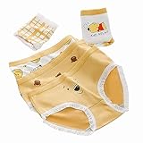SINROYEE Ropa interior para mujer, ropa interior de anime, suave y transpirable, de algodón, bragas lindas, lencería japonesa, paquete de 5, 09, Large