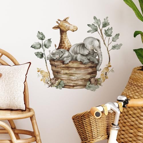 Vinilo decorativo de animales infantiles Achang en PVC miniatura 5