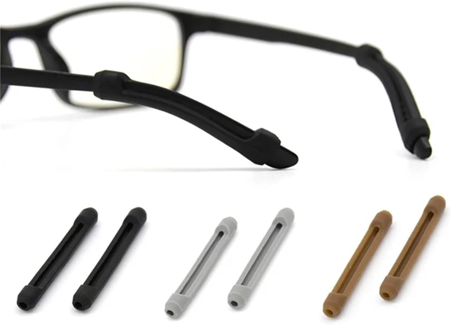Ear Hooks For Glasses 280Pairs Eyeglass Non-Slip Ear Hook Anti-Slip Elastic Glasses Retainers