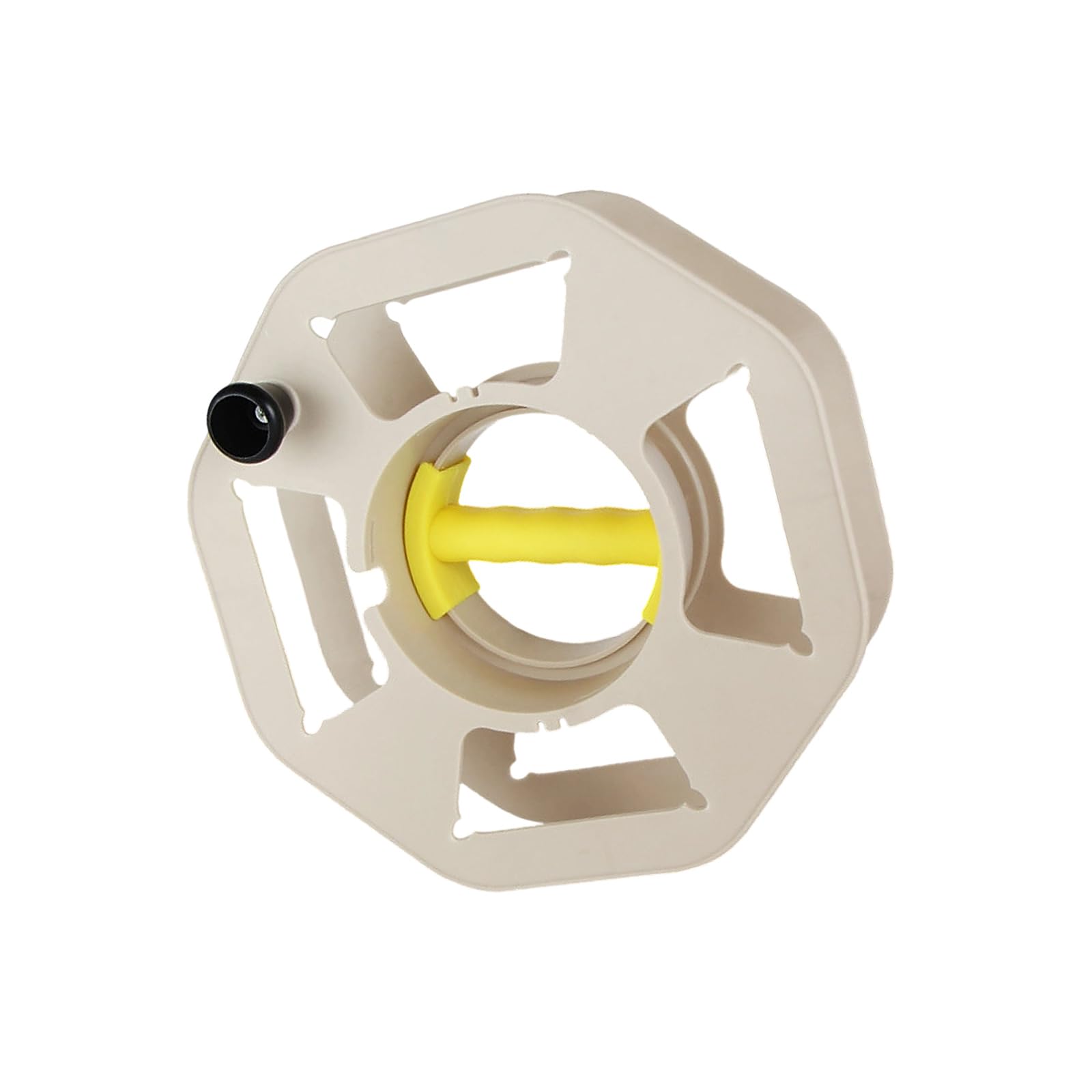 Simple Carry Small Cord Reel with Build in Outlet Slot & Quick Wind Handle Strong for Efficient Cable Managements Simple Carry Small Cable Reel