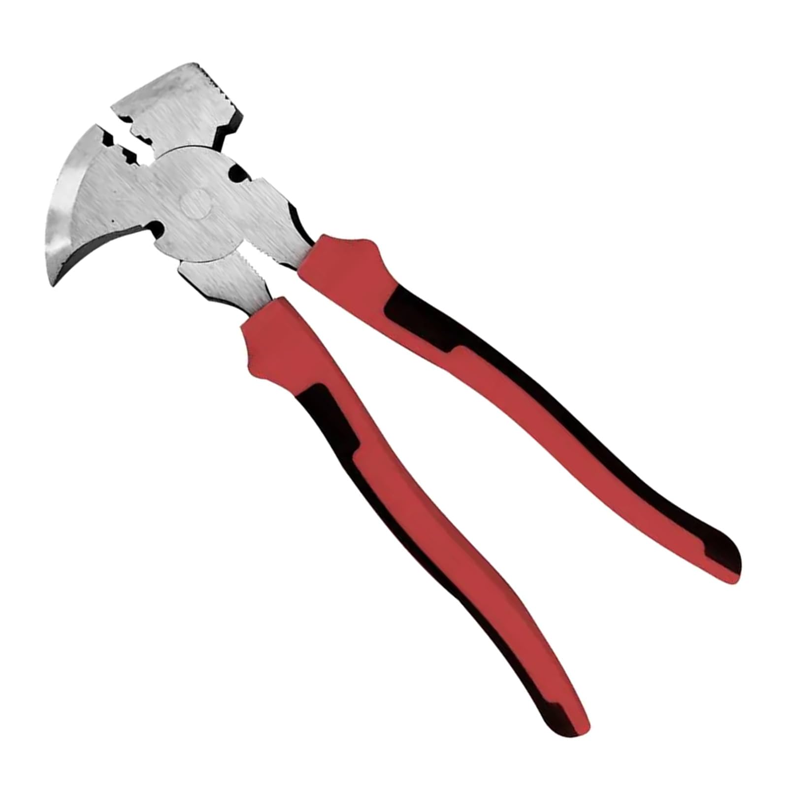 Apglsxy B All Purpose Steel Fence Pliers For Heavy Duty Wire Manipulation Nails And Property Outdoor Repair Work High Carbon Steel Fencing Tool