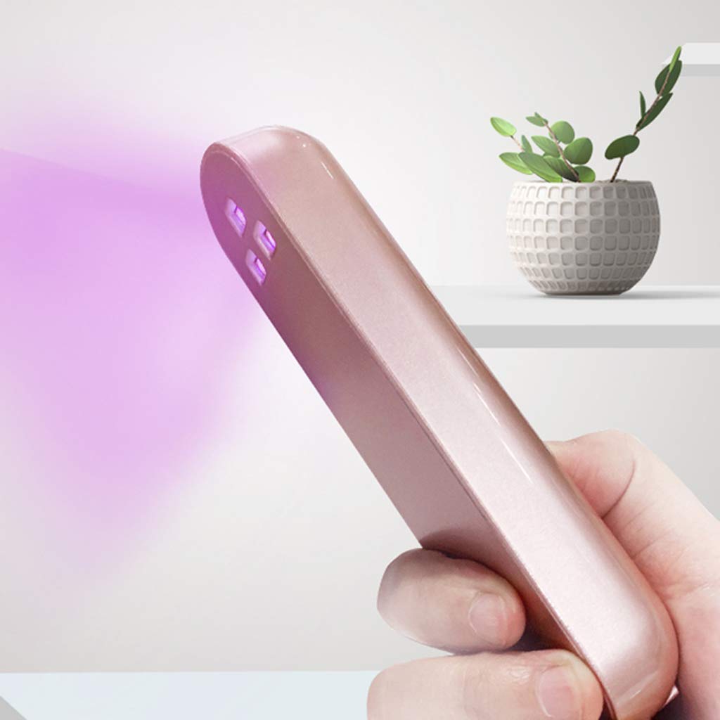 Light Desinfección portátil de Mano Stick uvc lámpara de esterilización Ultravioleta esterilizador doméstico portátil LED Ultravioleta Profundo 3.5 * 14cm