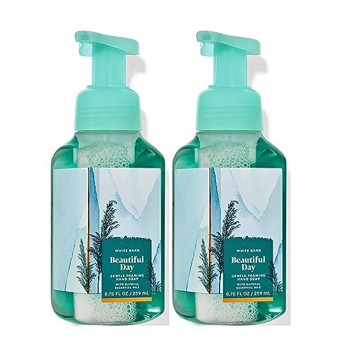 Bath and Body Works Gentle Foaming Hand Soap 8.75 Ounce 2-Pack (Beautiful Day)