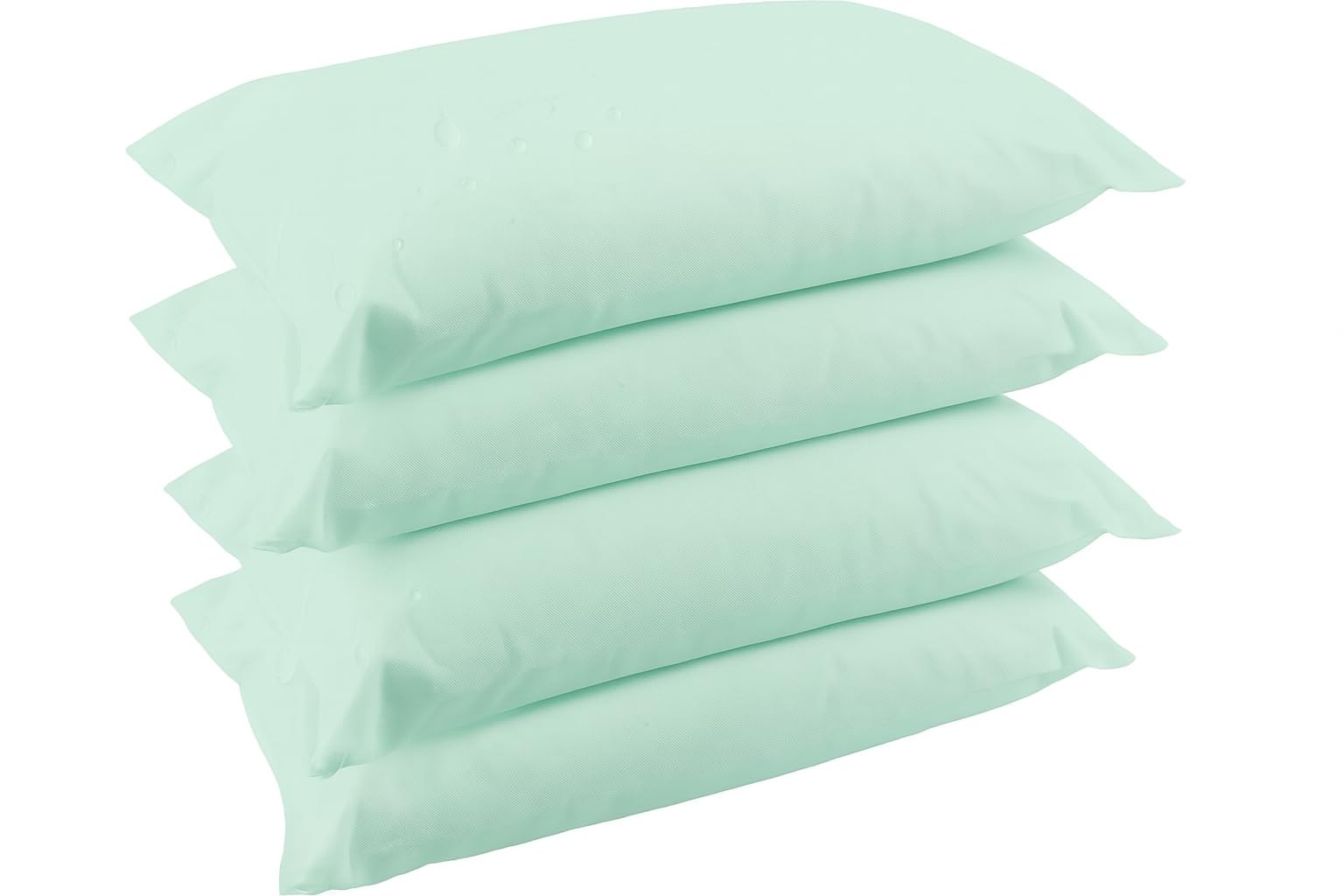 COMFORTNIGHTS Waterproof and Wipe clean Pillow, pack of 4