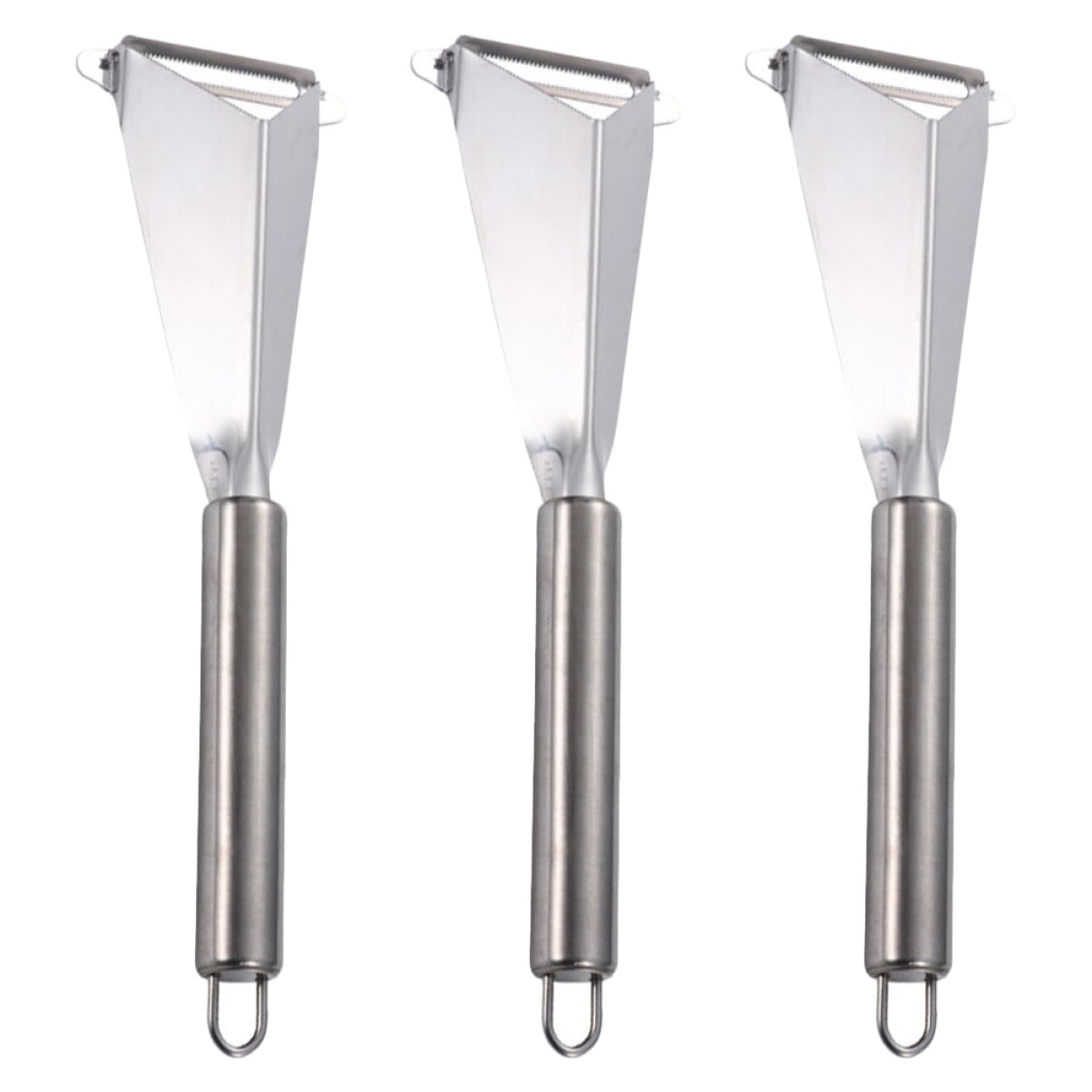 OFFSCH 3pcs Fruit Carving Tools Stainless Steel Fruit Cutting Tools Carving Cutters Present Set