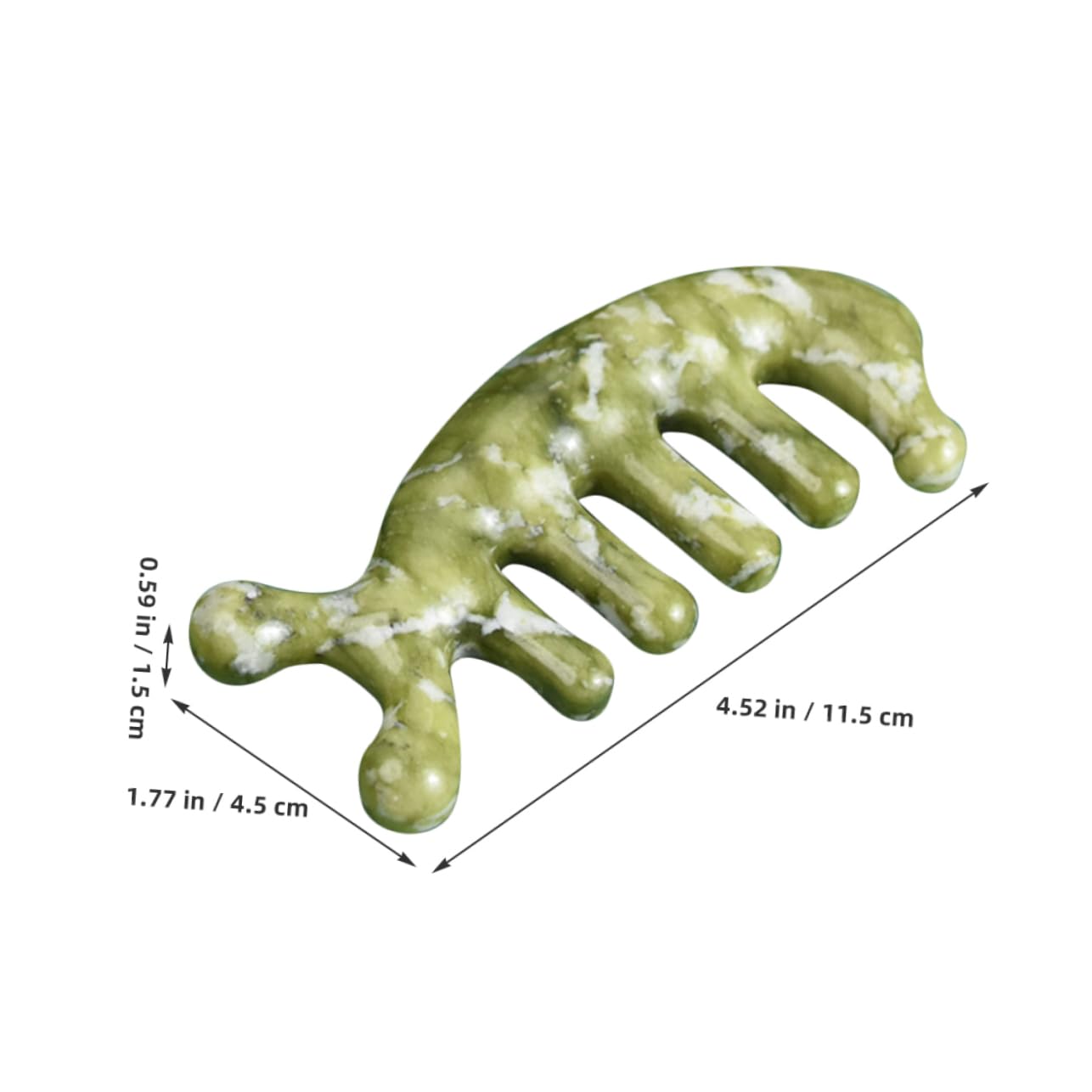 Healvian 3pezzi Pettine Massaggiatore Per Capelluto Strumento Di Massaggio Pratico Per Rilassare Corpo e Design Unico Forma Di Pesce Ottimo Per La Circolazione e Lo Stress