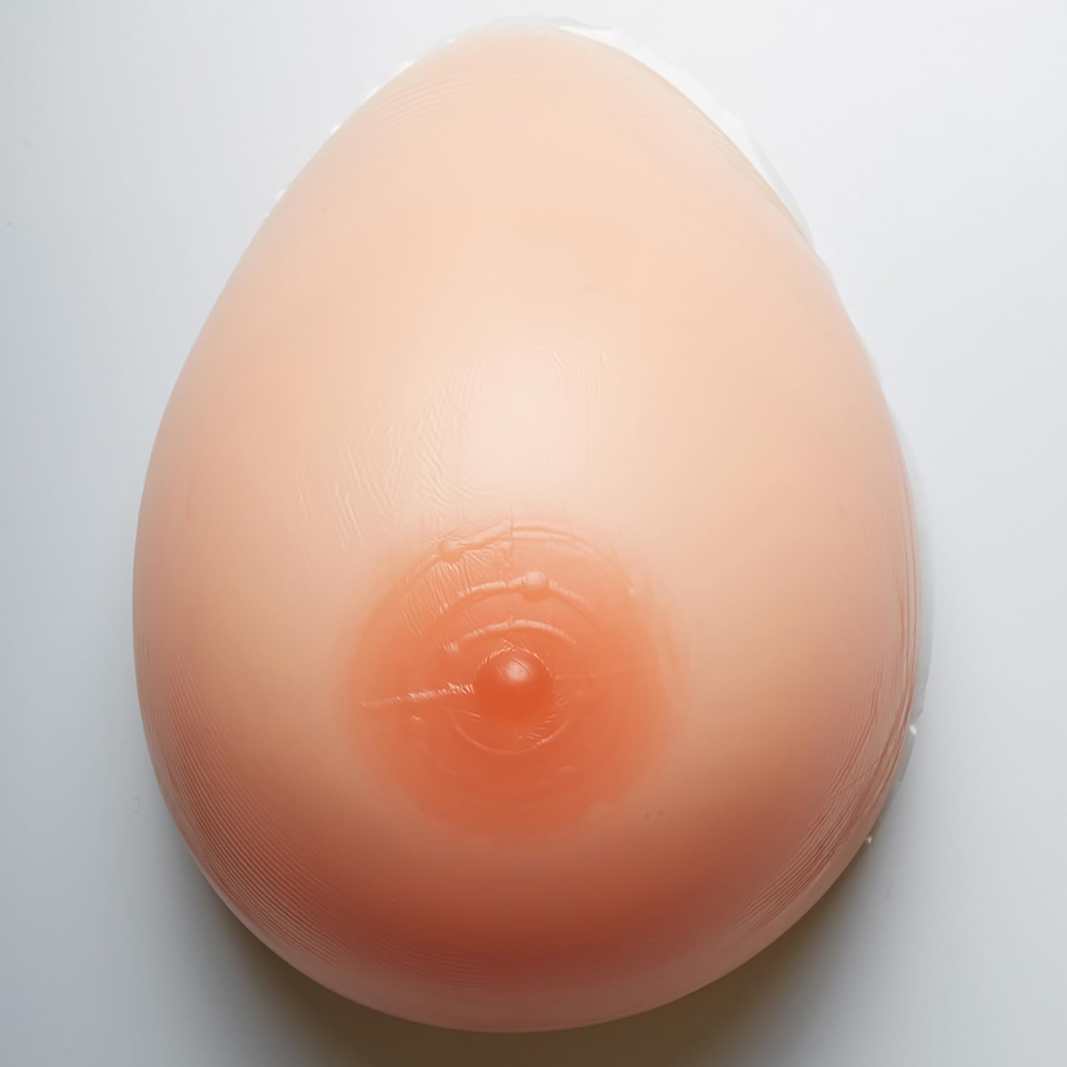 Pecho Falso Modelo de Mama de Silicona Autoadhesivo Gotas de Agua Forma Dar Mastectomía Travesti Prótesis, DD Cup