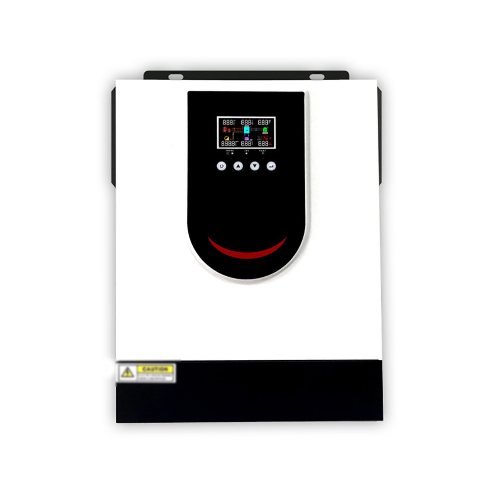 Inversor de Cargador híbrido Solar Integrado de 3000 W, inversor de Potencia de Onda sinusoidal Pura y Cargador Solar Integrado de 80 AMPPT para Autocaravana