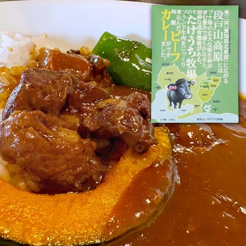 ご当地カレー 牛肉 煮込み 段戸牛カレー 7個セット 牛 簡易包装 便利レトルト レトルト インスタント常温 人気 道の駅 お取り寄せ 贈り物 非常食 食品