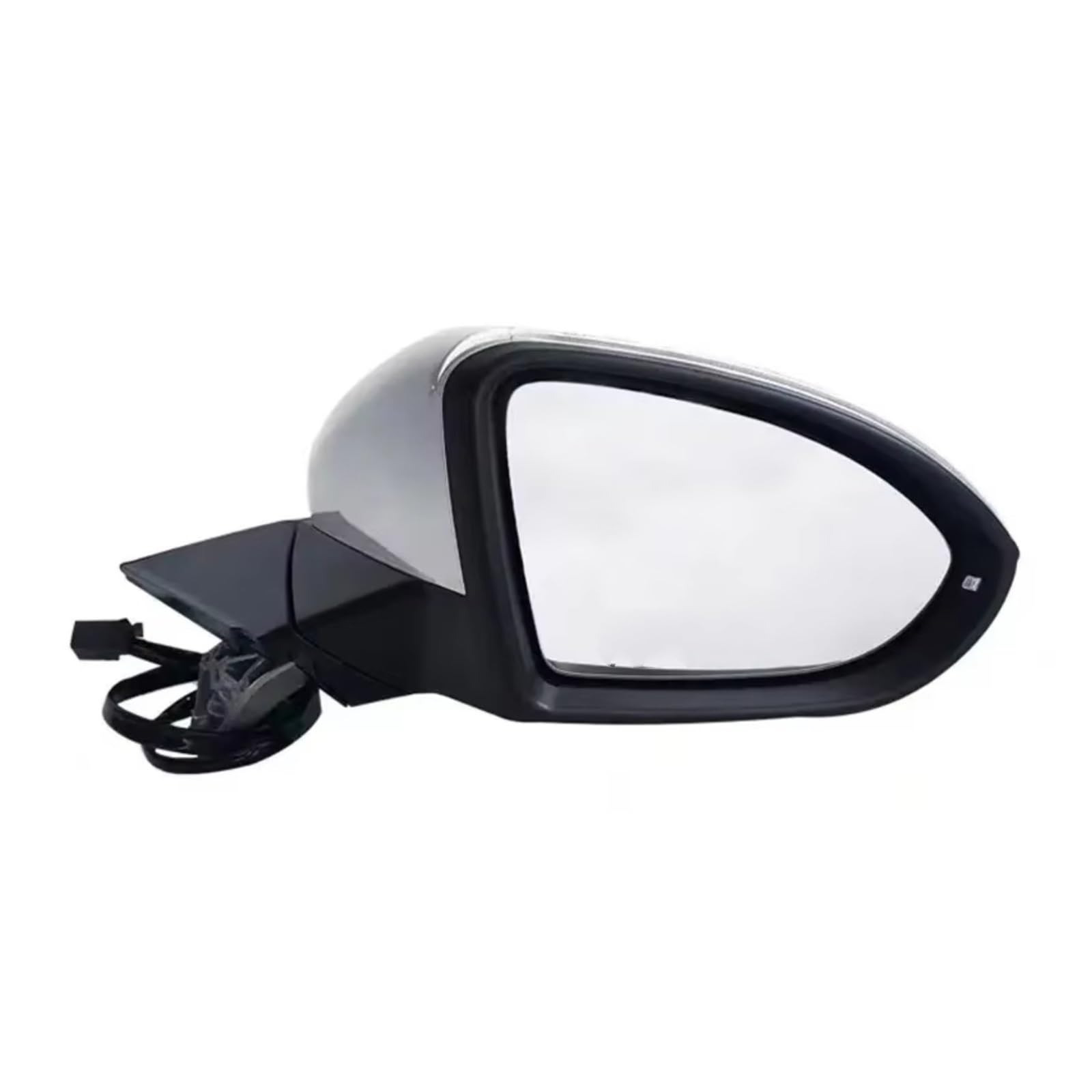 Rétroviseur Électrique Pour VW Pour Golf 7 MK7 13-17 Clignotants rabattables chauffants électriques automatiques 6 9 13 fils Ensemble rétroviseurs latéraux(9 Wires Black L K)