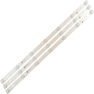 SBOJI TV LED Backlight Strips H32B7000E 32inch LED TV Bars HL-00320A28-0701S-04 B0 Bands Rulers ZDCX32D07-ZC14FG-05 Compatible with DEXP Light Strip