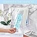 Kathfly 4 Pcs Acrylic Hairnet Dispenser, Wall Mount Acrylic Storage for Glove Shoe Beard Covers Face Mask Earplugs Safety Glasses and Goggles, Clear Dispenser for Home Kitchen Laundry Room Pantry