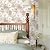 Nukofal Flora Peel and Stick Wallpaper Dandelion Wallpaper Floral Contact Paper 16.9"x118.1" Vintage Brown Wall Paper Peel and Stick Boho Self Adhesive Removable for Cabinet Bedroom Decor Vinyl