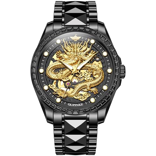 Montre squelette mécanique étanche saphir pour homme exigeant