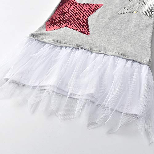 Image of VIKITA Kids Girls T Shirts Summer Short Sleeve Toddler Graphic Tops for Daily Casual Wearing, Pack for 2 (S3920+S3977 5T)