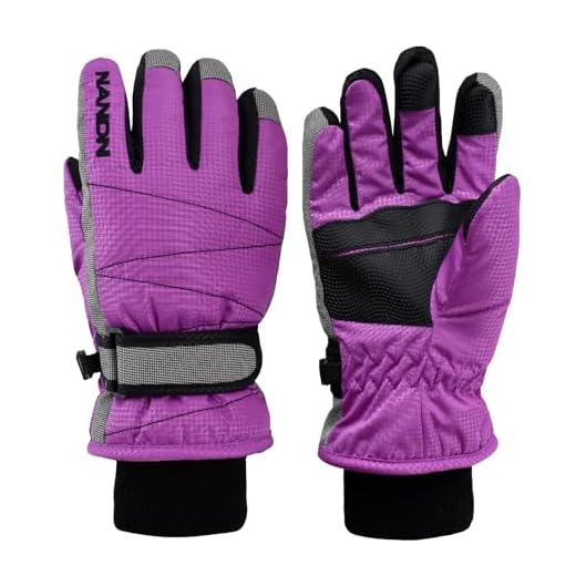 JEELAD Kids Ski Snow Gloves Toddler Winter Gloves Windproof Snowboard Gloves for Boys Girls (S (6-7 Years Old))