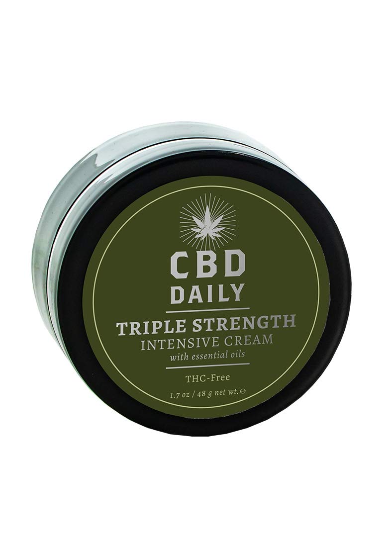 Earthly Body - CBD Daily Triple Strength Intensive Cream - 1.7 oz / 48 g