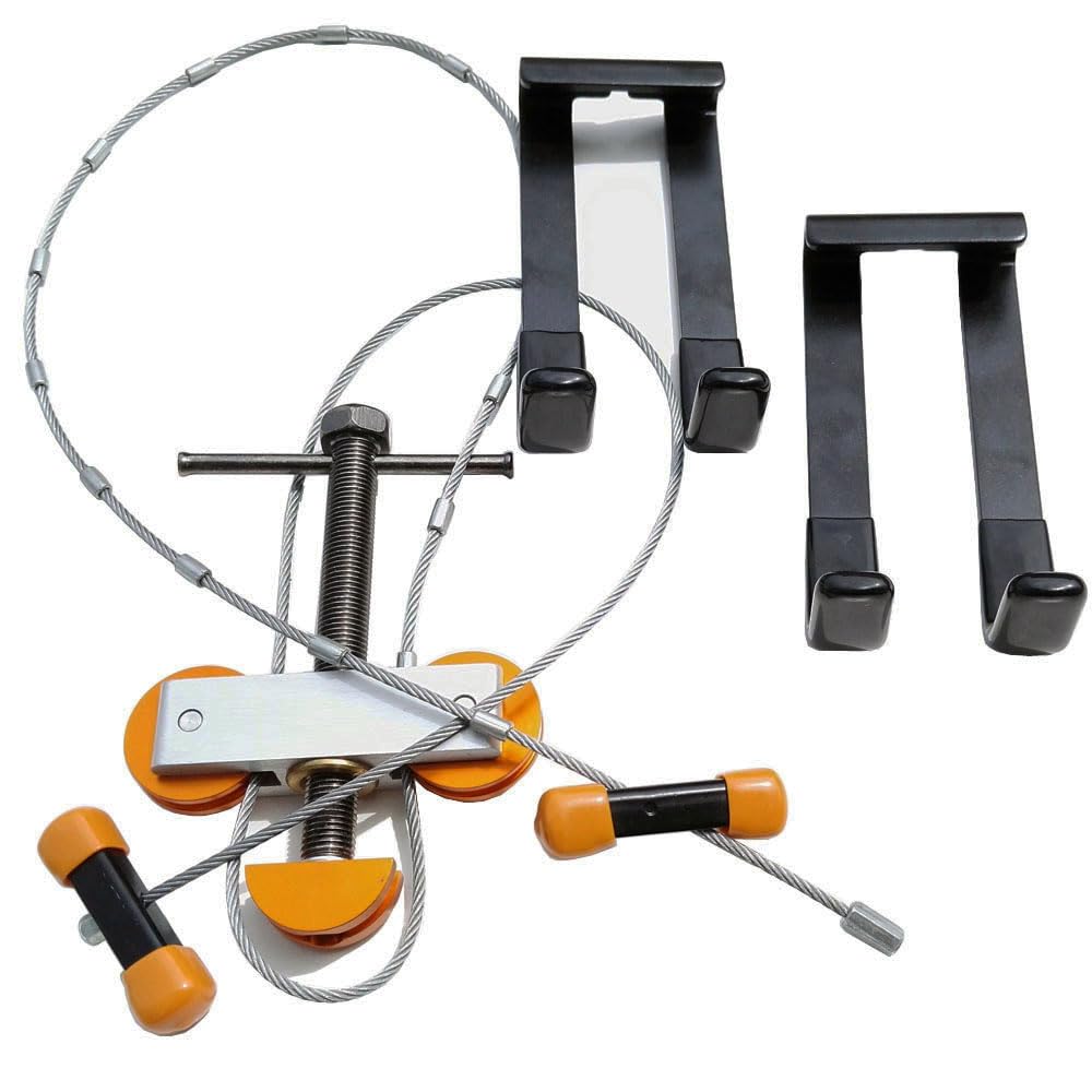 Presse Portable pour Arc à poulies Compound Bow Press/pour Le débogage, Le Changement de Corde et de câbles, l'installation de Peeps, Les ajustements de cames/Compacte et Facile à Utiliser