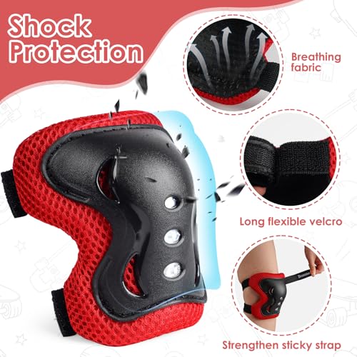 image for BOSONER Kids/Youth Knee Pad Elbow Pads Guards Protective Gear Set for 