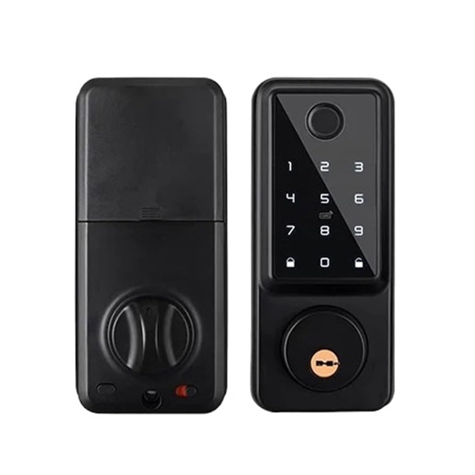 Smart Deadbolt Locks Ttlock Tuya App Wifi Biometric Fingerprint Digital Password Bluetooth Keyless Entry Keypad Door Lock High Security