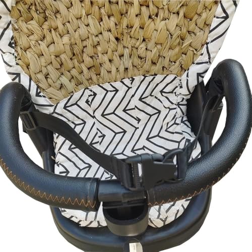 Image of High Chair Safety Belt,Child Infant Safe Strap Baby 2 Point Safety Belt，for Pushchair,HighChair,Child Chair etc.(Brown)