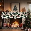 BVBOX Christmas Fireplace Mant... #2