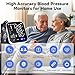 Blood Pressure Monitor, Upper Arm Blood Pressure Monitors for Home Use, Adjustable 8.7