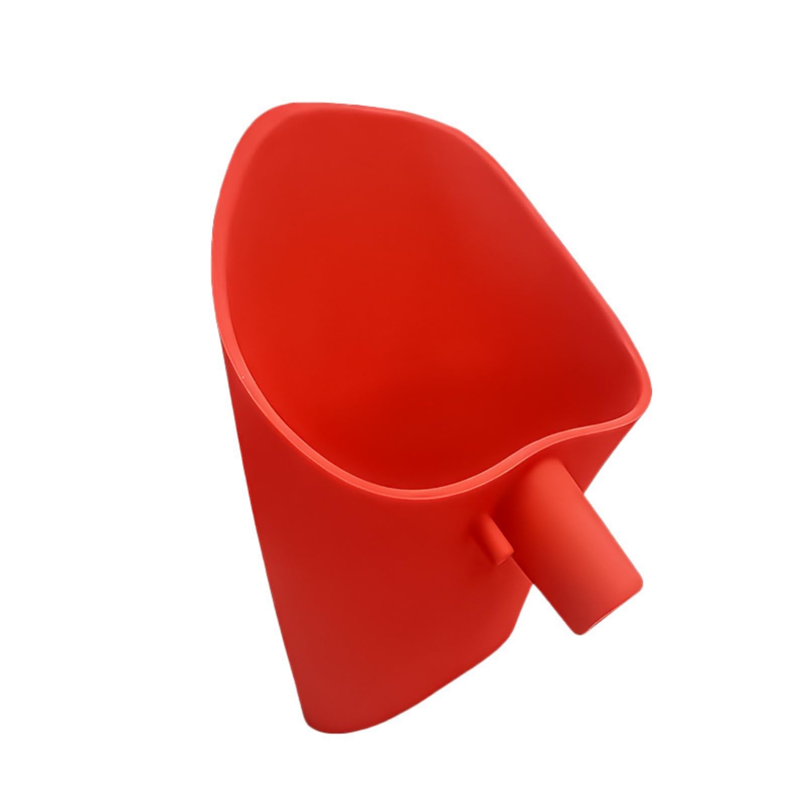 MALSSE Flexible Yet Firm Silicone Funnel Built for Mixers to Simplify Baking Preparation Steps Remote Pouring Funnel