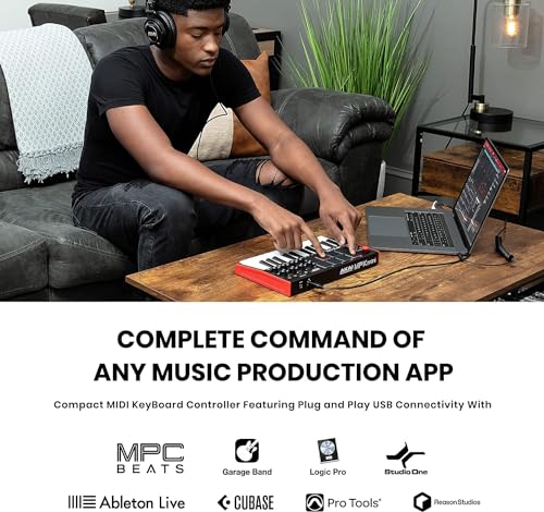 Image of Akai MPK MINI MK3 Compact Midi Keyboard and Pad MIDI Controller