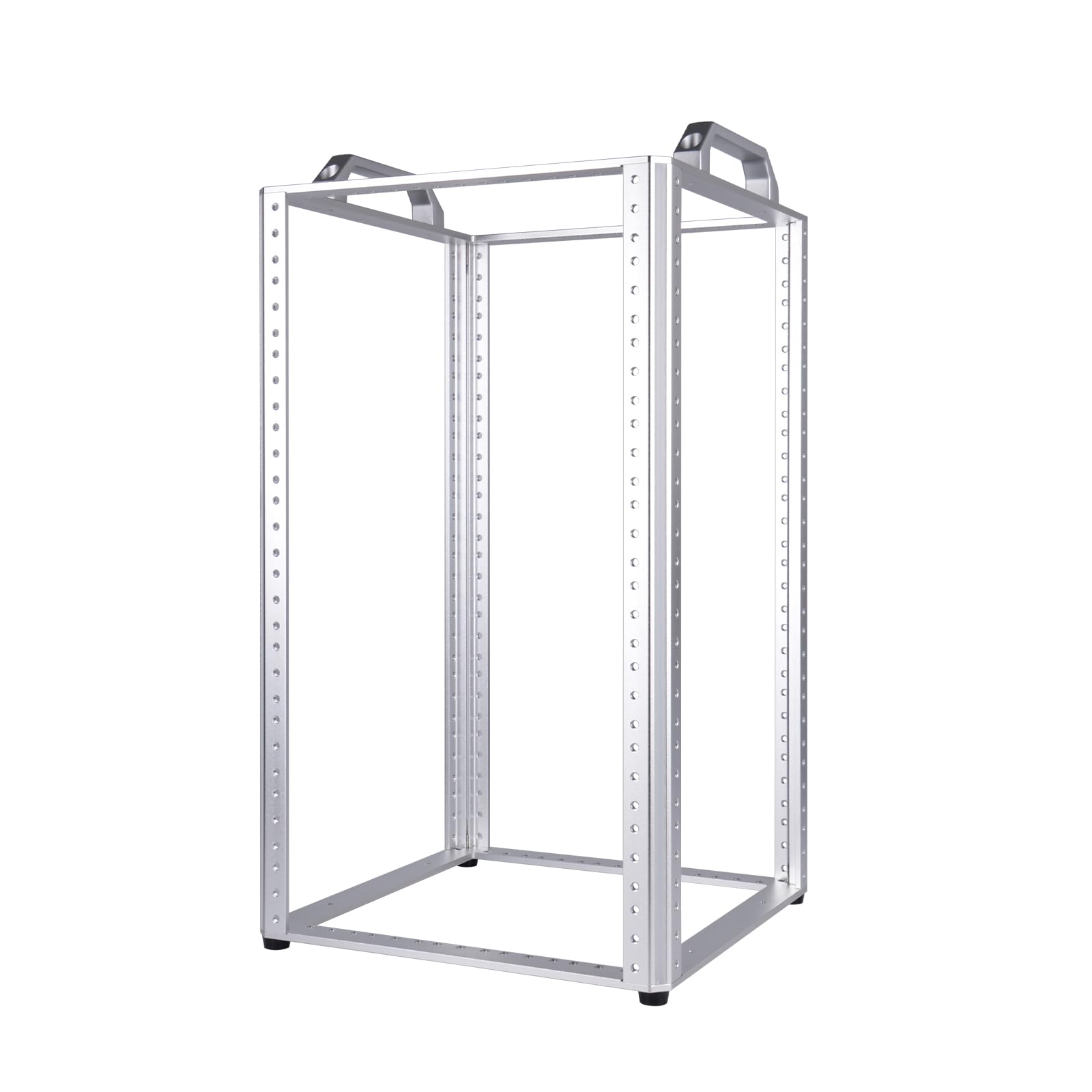 GeeekPi DeskPi RackMate TL1 - Armario para servidores (10 Pulgadas, 10U, 264 mm de Profundidad) para Equipos de Red, servidores, Audio y vídeo, de aleación de Aluminio con Marco Abierto