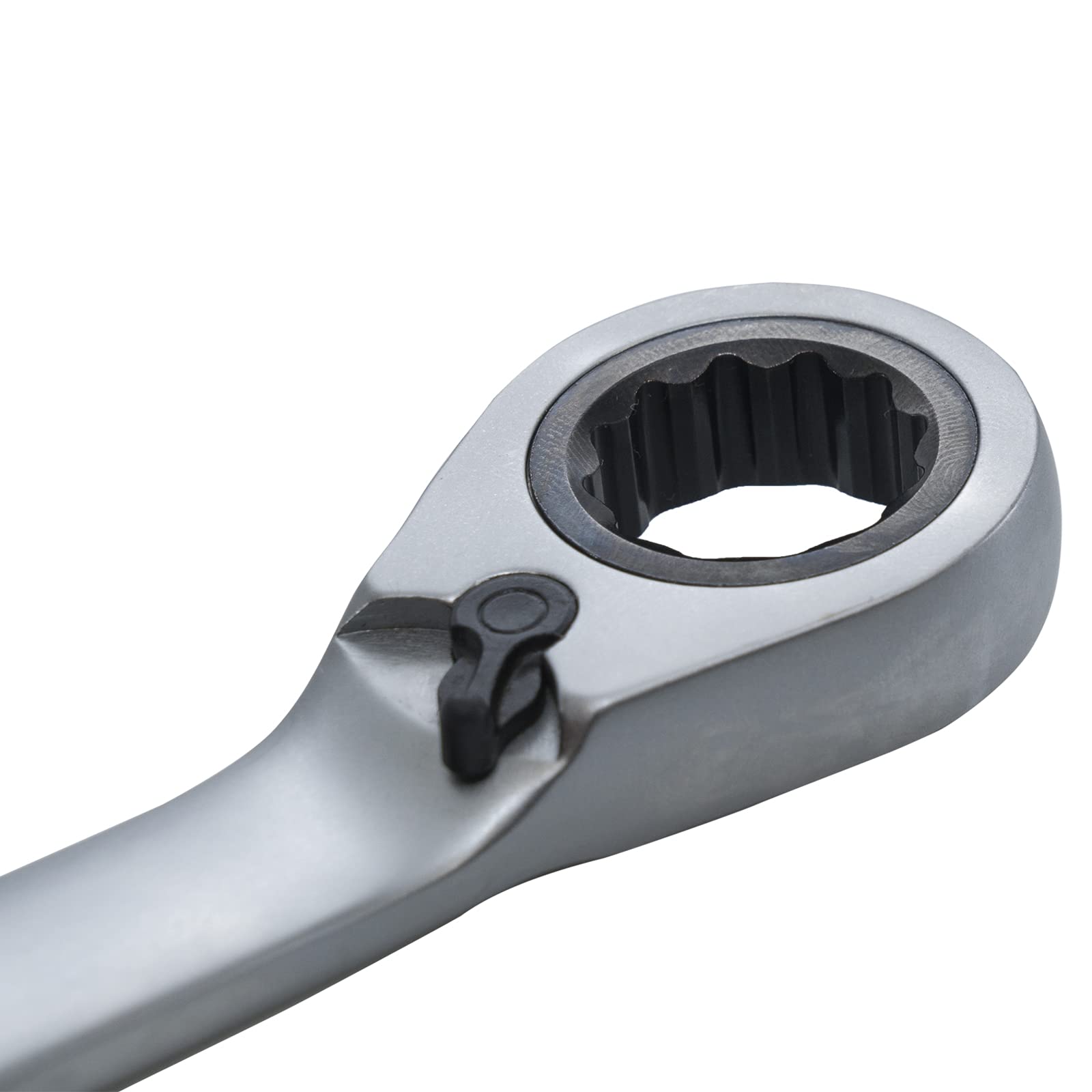 HASKYY Set di chiavi a cricchetto, 12 pezzi, 8-19 mm, angolo di lavoro di 15°, chiave a cricchetto, set di chiavi a forchetta