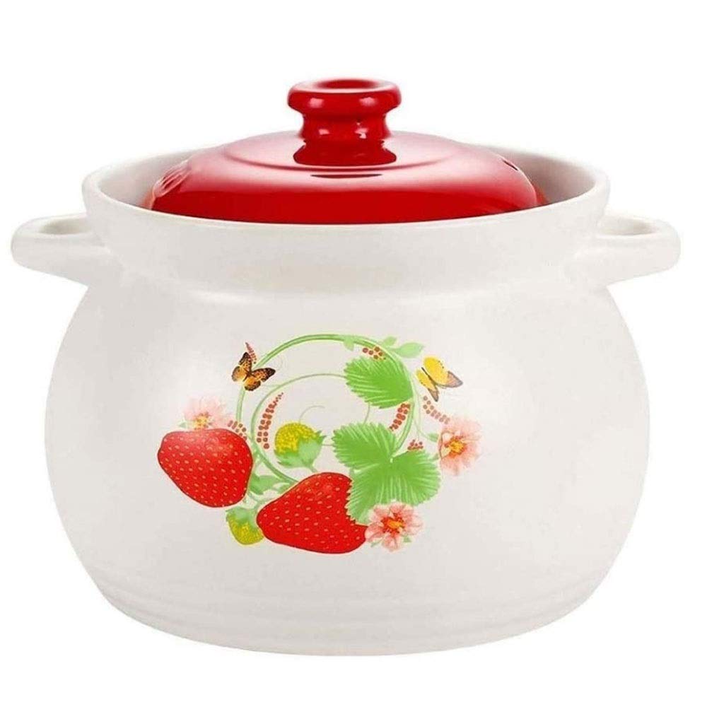 METTEOR Casserole Household Gas Simmering Soup Pot Flame Large Ceramic Stew