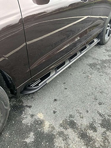 2 estribos laterales de aluminio para Volvo XC60 2018-2022 miniatura 3