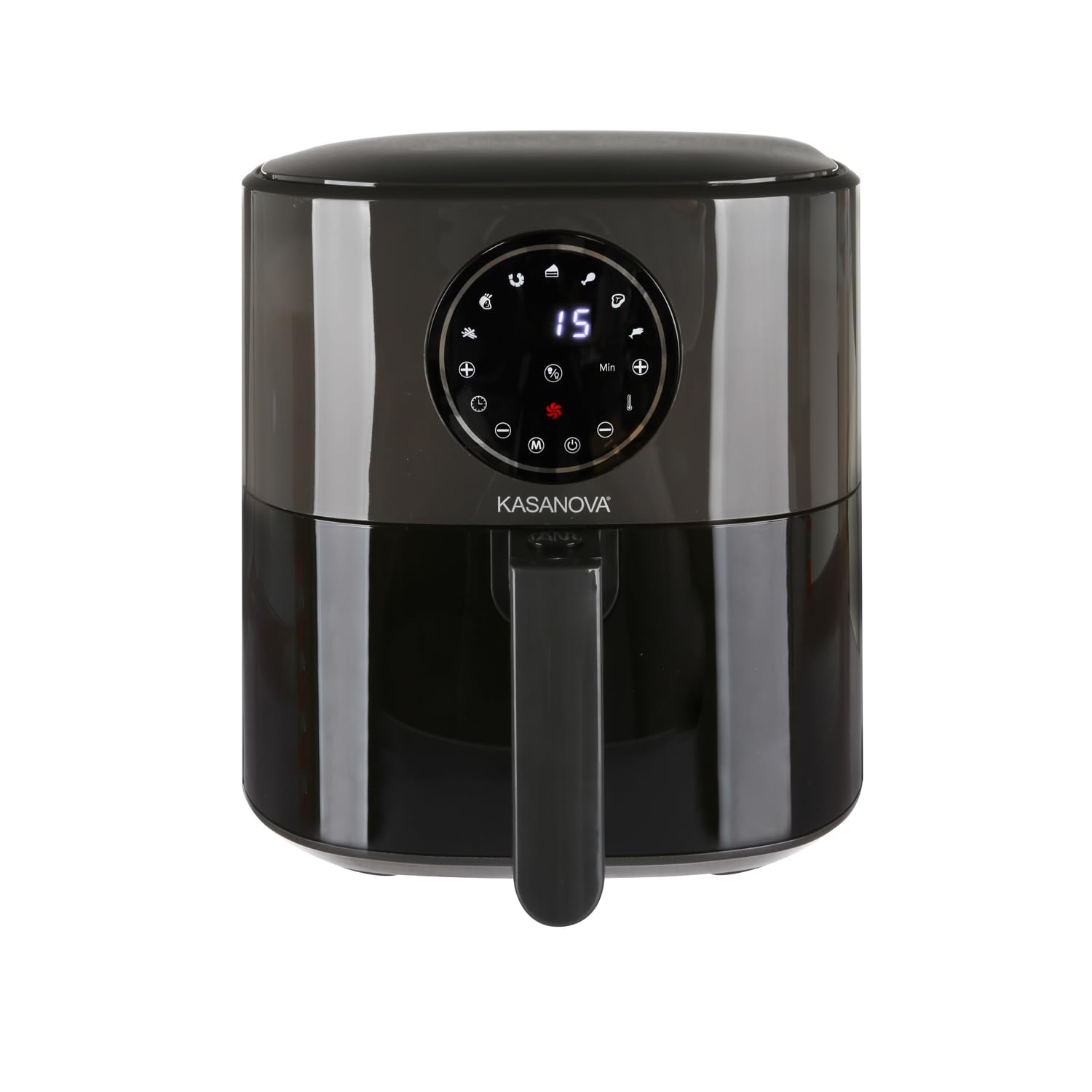 Freidora de aire digital 5L 1500W gris