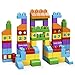 Mega Bloks Sac Blocs Construction Deluxe, 150 briques, jouet pour bébé et enfant de 1 à 5 ans, FVJ49
