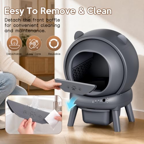 Image of Litter Box Panel, Removable Baffle- Litter Box Accessory
