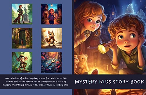 Mystery Kids Story Book: A fun and Mysterious Adventure with 6 Mystery ...