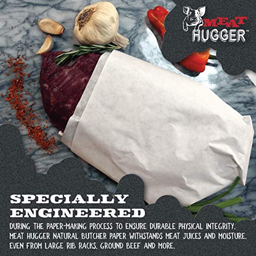 Meat Hugger White Butcher Kraft Paper Roll (17.25 Inch By 175 Feet) – Leakproof Food Grade Meat Packing And Wrapping Paper thumb #1