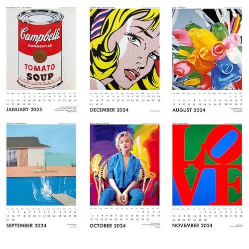 Image of Tallenge - Pop Art - 2026 desk Calendar - 6 x 9 Inches (Paper, Desk Calendar)