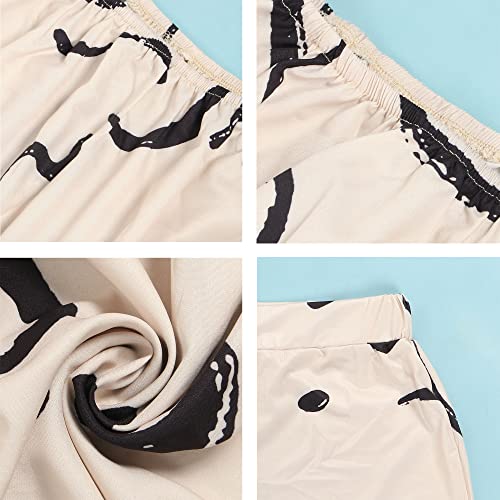 Image of Jigfar Womens Sexy 2 Piece Outfit Floral Print Jumpsuit Clubwear Summer Romper