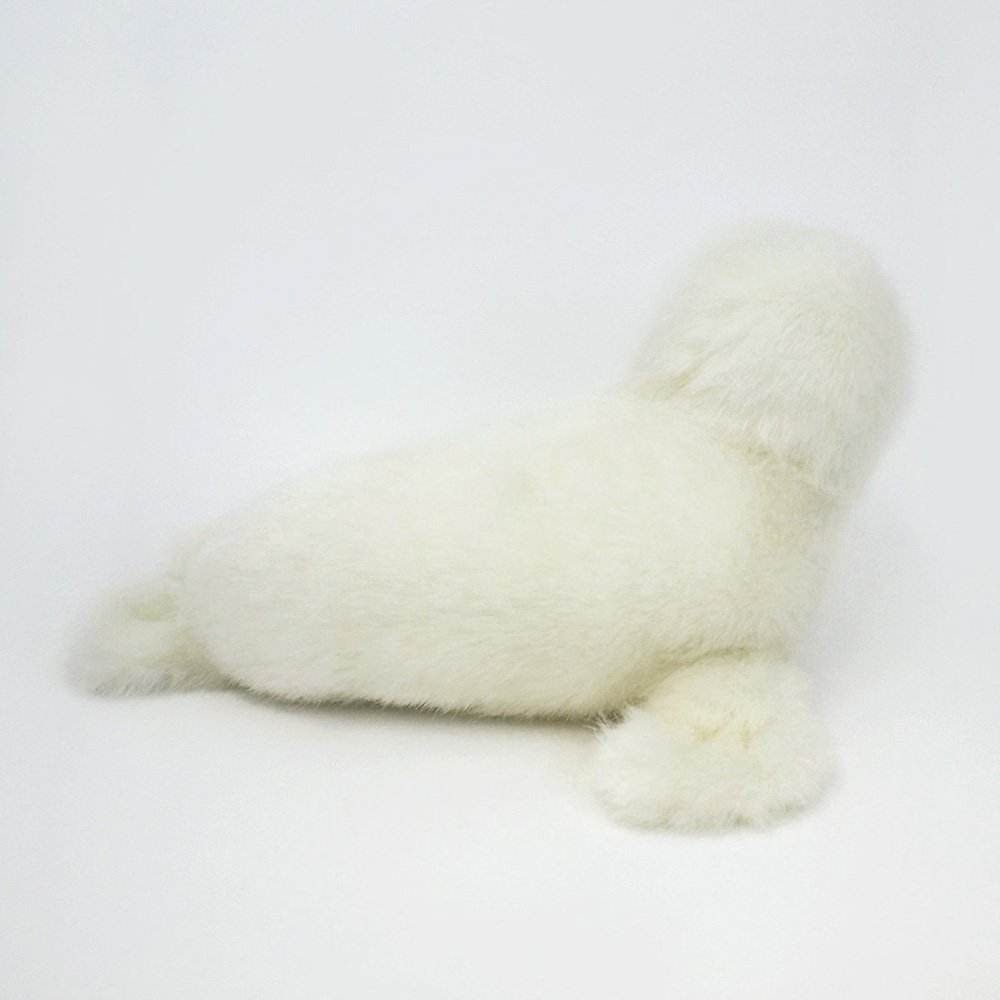 Gund Emanon Seal Stuffed Animal - Super Soft 11" White Seal Plush Toy - View #7