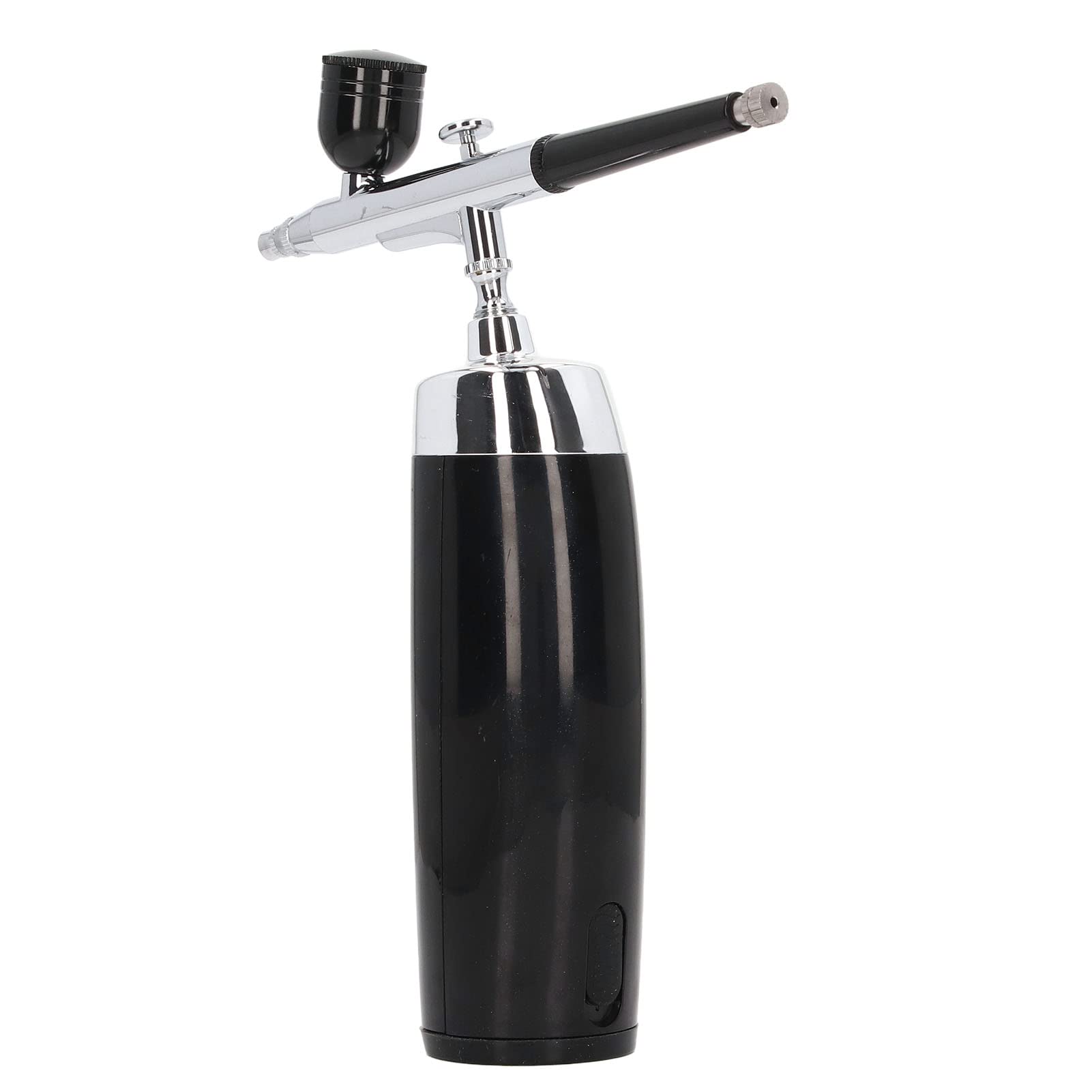 ViaGasaFamido Airbrush -Set, Schnurloses Airbrush -Kit Handheld Spray Wireless Sprayer Set mit Lackbecher Tropfen, USB Ladung für Make up, Tätowierungen, Nägelmalerei, Bräunung, Kuchen mit 3 (BLACK)