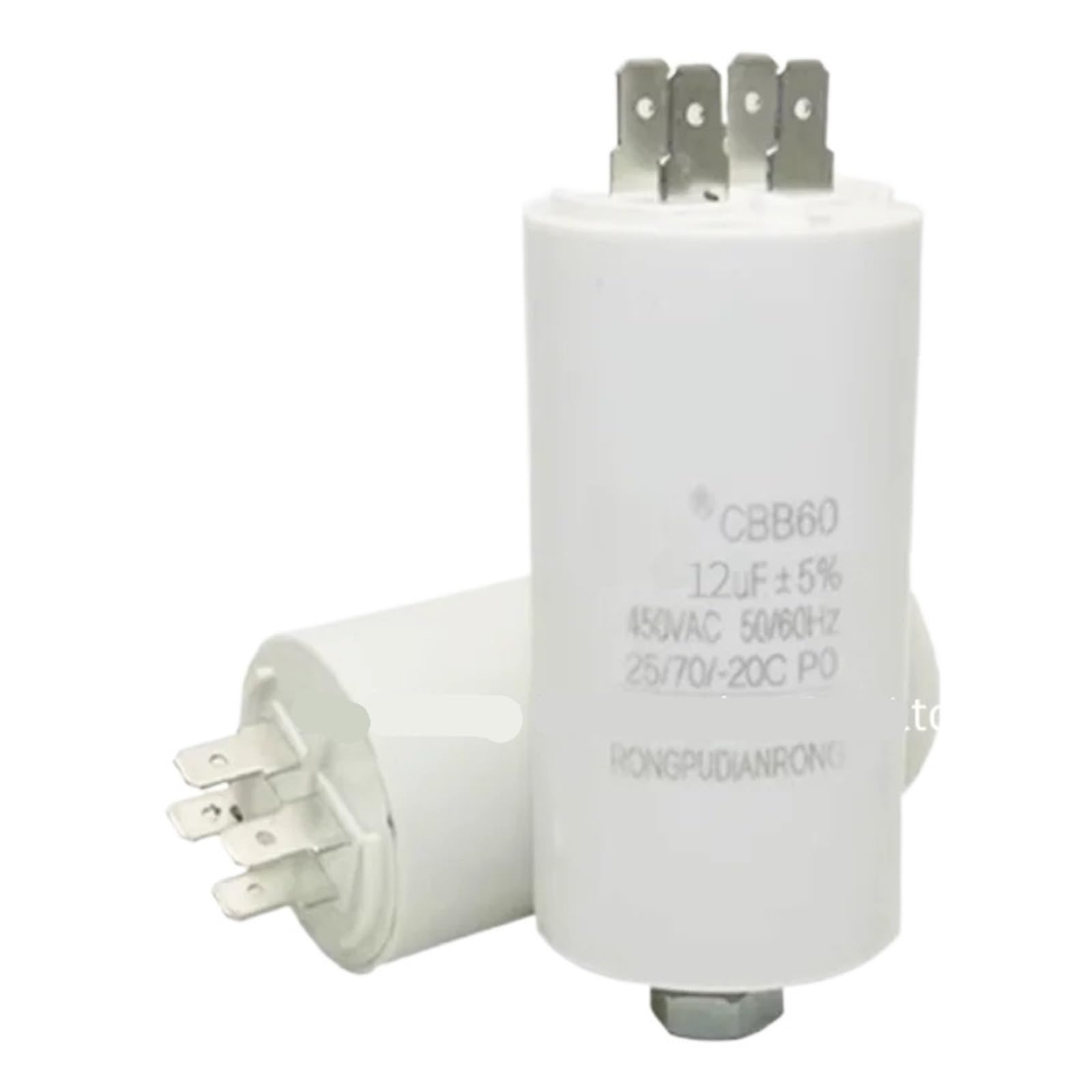 Condensateur de moteur CBB60 450V pour résoudre les problèmes d'essorage de lave-linge