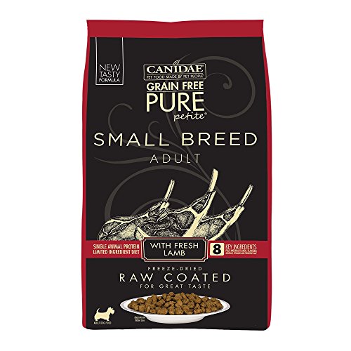 Canidae Pure Petite Raw Coated Lamb Dog Food 4Lb