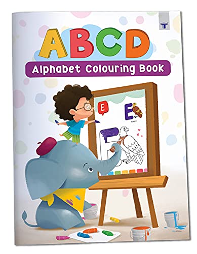 ABC Colouring Books for Children | Alphabet Coloring Book | Kids Colouring Book | First Drawing Book for Toddlers, Preschool Activities