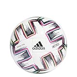 Cubierta 100% poliéster adidas UNIFO Pro Sal Balón Fútbol Hombre, Blanco (Blanco/Negro/VERSEN/CIABRI), Talla Única