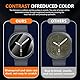 Diruite 4-Stück Schutzfolie für Samsung Galaxy Watch 8 44mm Displayschutzfolie,Anti-Kratzen HD Gehärtetes Glas Schutz Glas Displayschutz,44mm